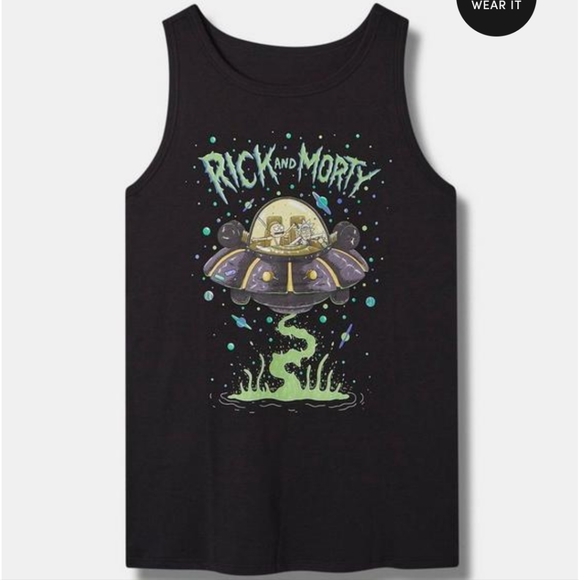 torrid Tops - Torrid Rick & Morty Tank Size 4X NWT